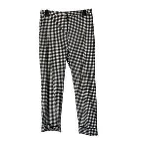 NWOT Karen Kane Gingham Women's Pants Size 12 Chic Minimalist Preppy 2026 Trend